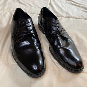 Stacy Adams Men's Black Wingtip Lace Up Oxford Dress Shoes Size 12